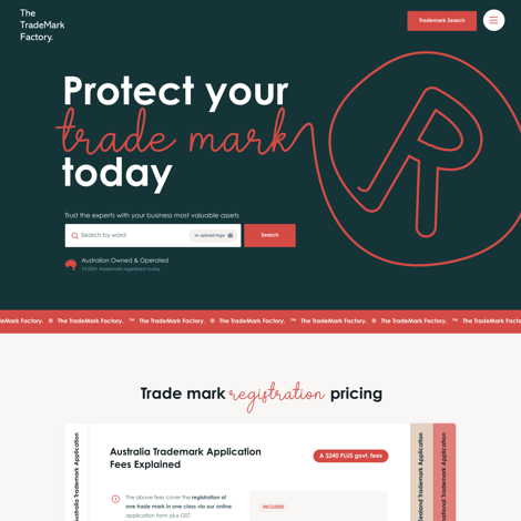 TTMF Website Screenshot