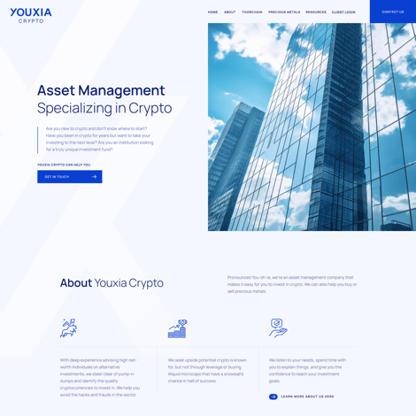 Youxia Website Screenshot