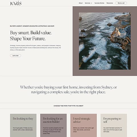 Joris website