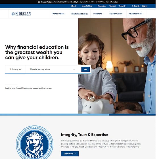 Fiducian website