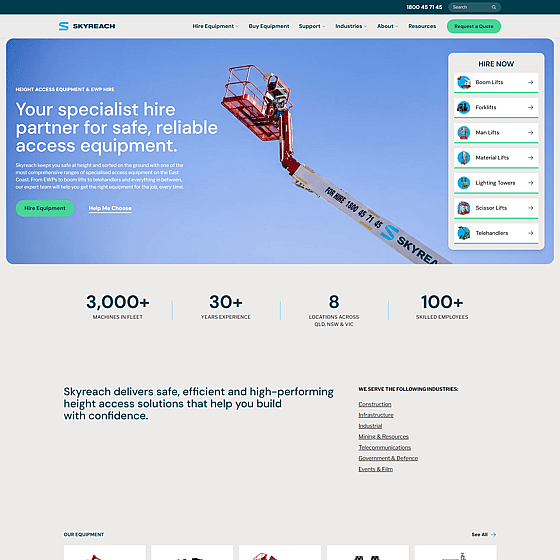 Skyreach website