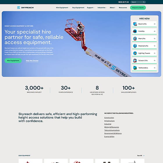 Skyreach website
