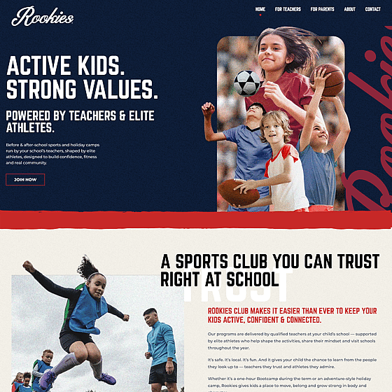 Rookies website