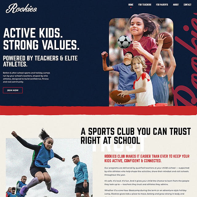 Rookies website