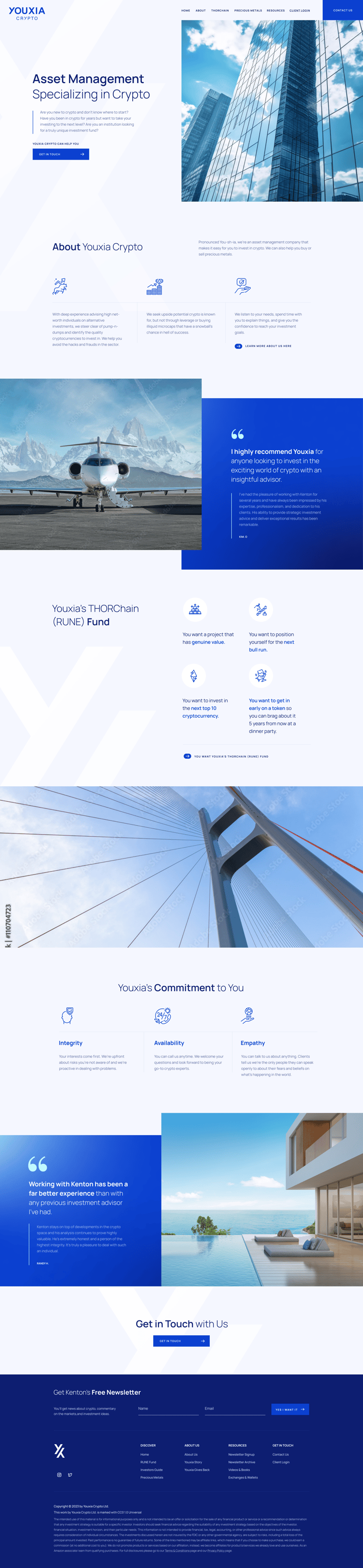 Youxia Frontend Website