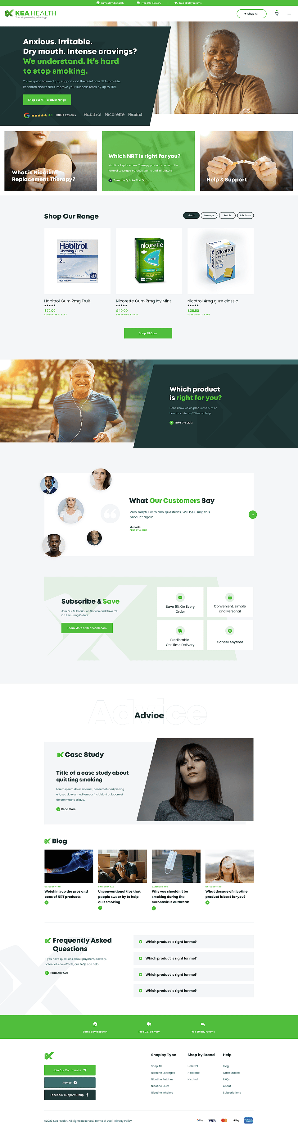 Kea Health Homepage