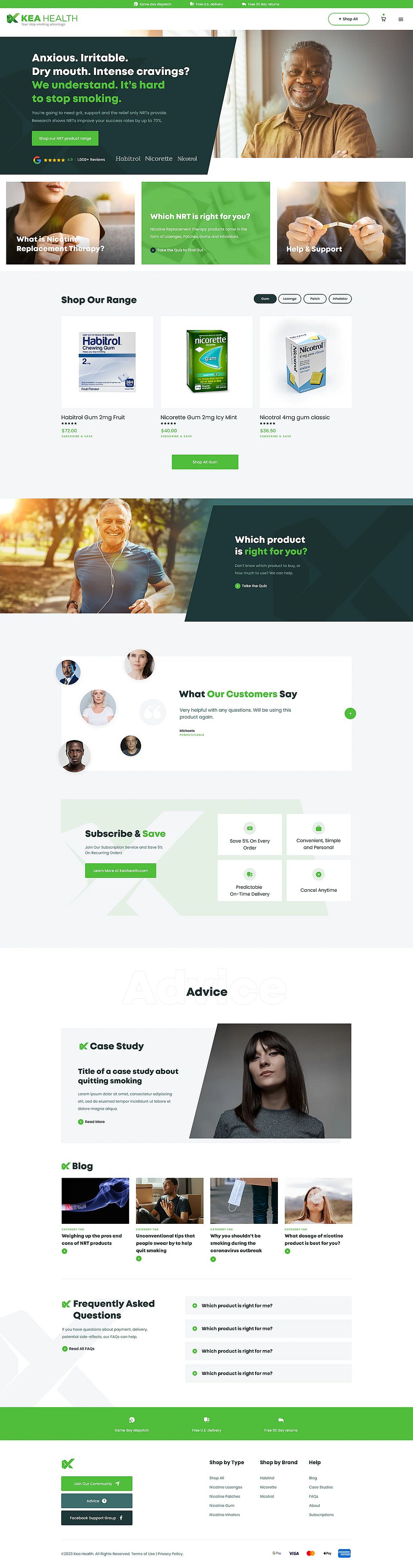 Kea Health Homepage