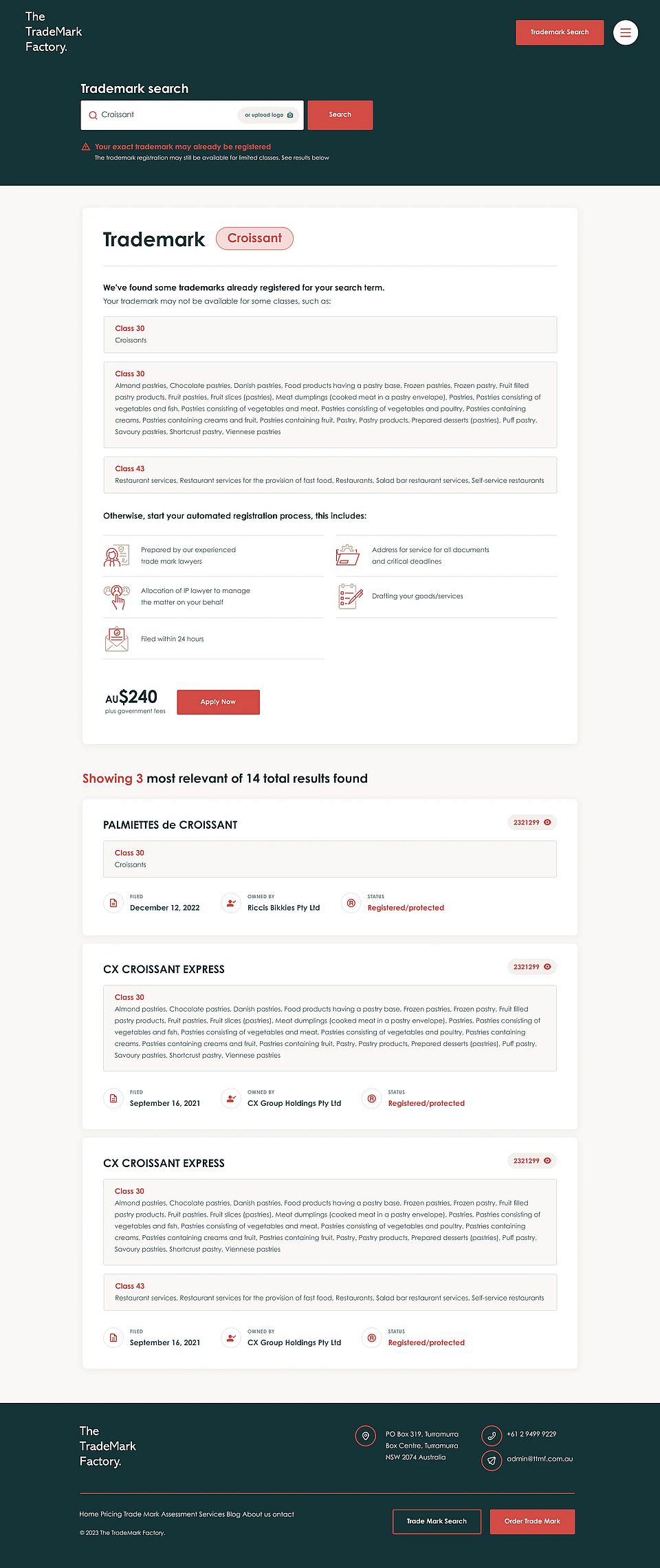 TTMF Application Process