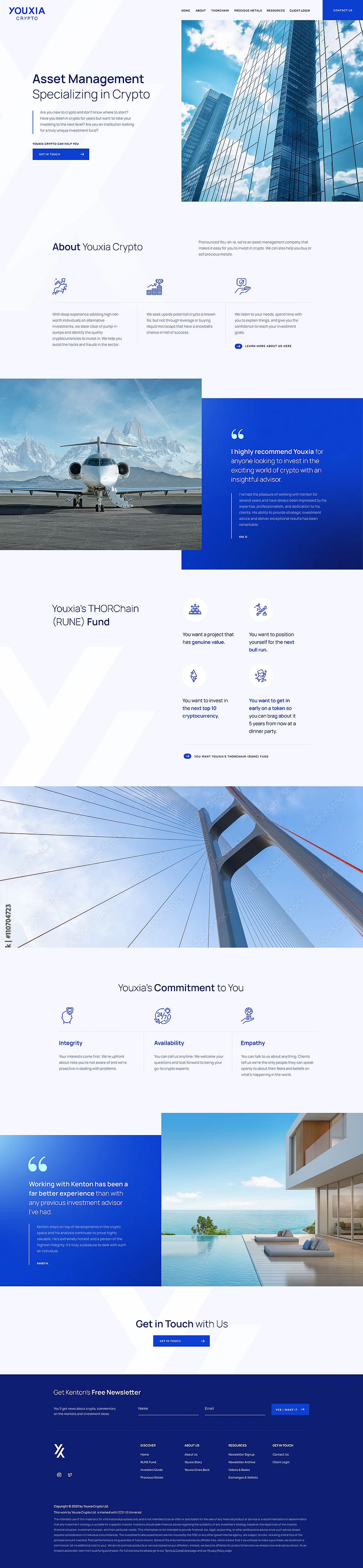Youxia Frontend Website